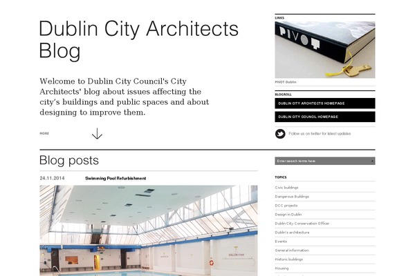 dublincityarchitects.ie site used Dcc