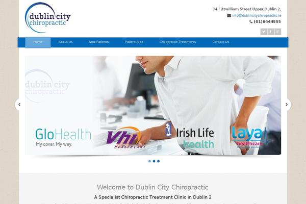 dublincitychiropractic.ie site used Dublincc