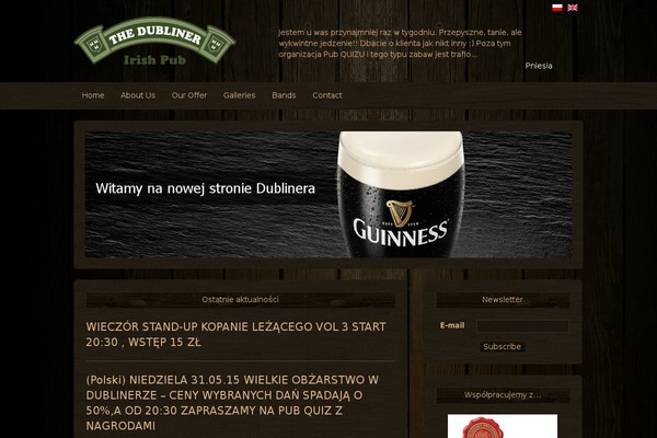dubliner.com.pl site used Dubliner