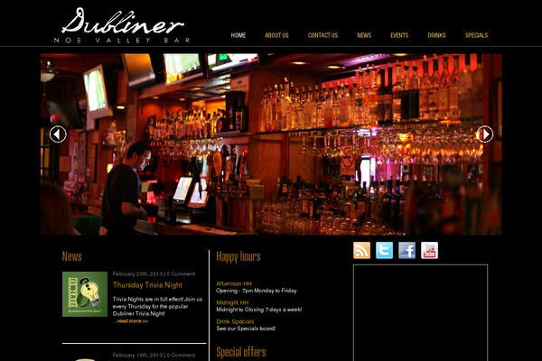 dublinerbarsf.com site used Bar