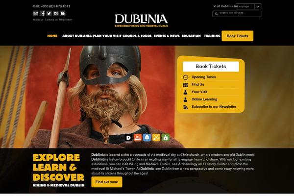 dublinia.ie site used Dublinianew