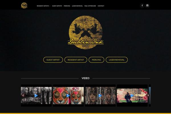 Flatsome theme site design template sample