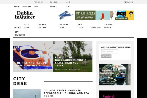 dublininquirer.com site used Newspack-sacha