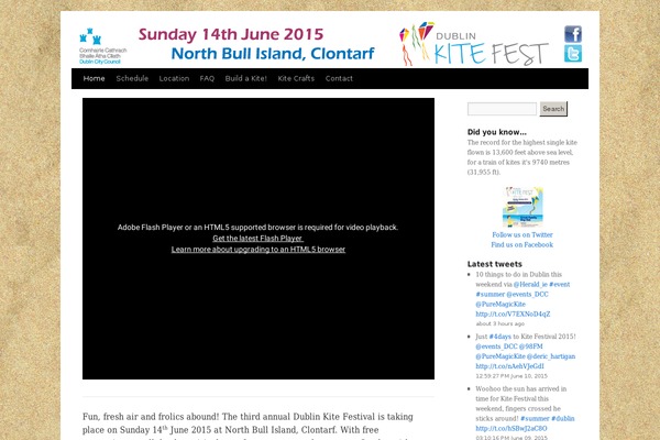 dublinkitefestival.ie site used Dublinkitefestival