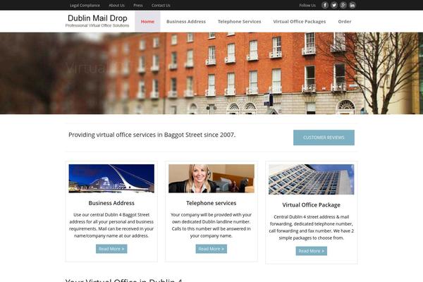 Minamaze theme site design template sample