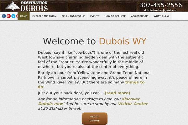 duboiswyoming.org site used Fatherland