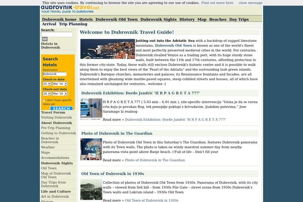 dubrovnik-travel.net site used Dubrovnik4.0