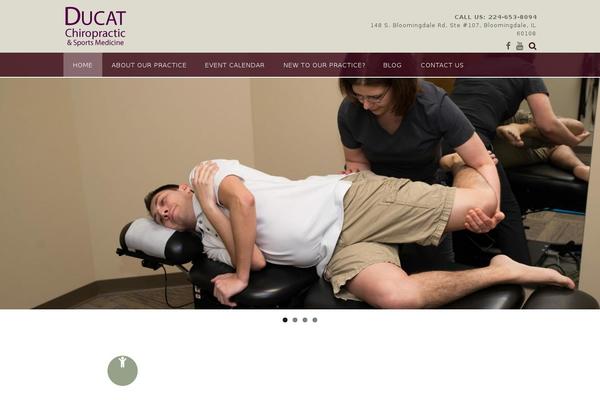 ducatchiropractic.com site used Ducat