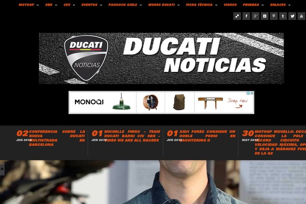 ducatinoticias.es site used BLACKMAG