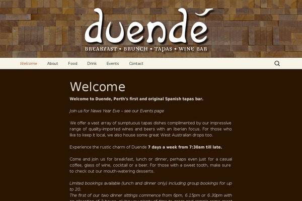 duende.com.au site used Duende