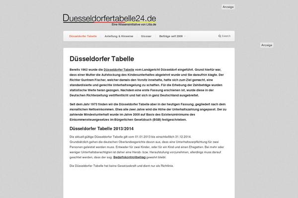 duesseldorfertabelle24.de site used Littletheme_800px_ads