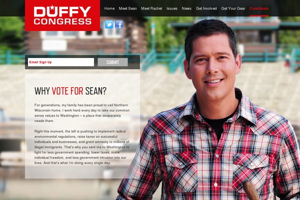 duffyforcongress.com site used Duffy