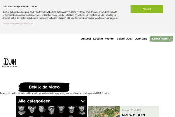 duin.nl site used Duin