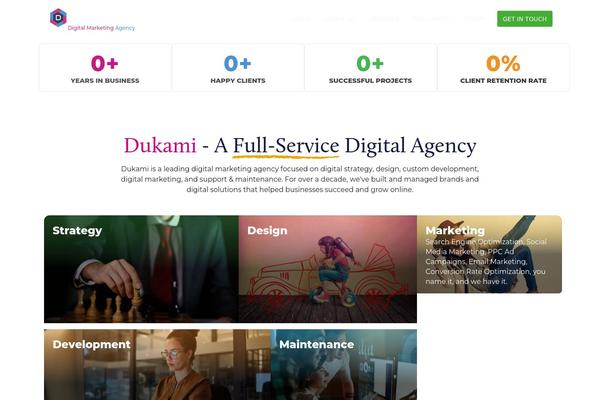 dukami.com site used Dukami-zero-theme