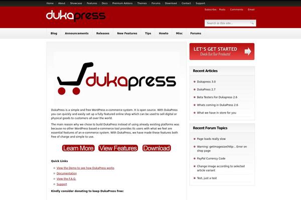 dukapress.org site used Afro