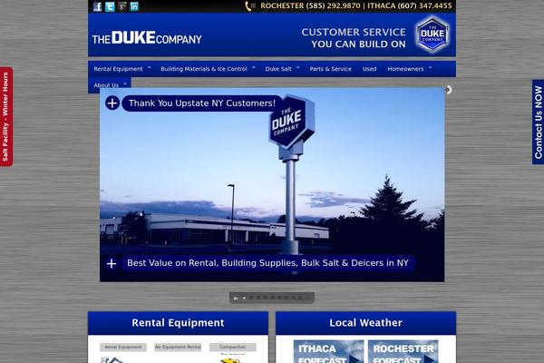 dukecompany.com site used Duke