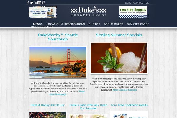 dukeschowderhouse.com site used Theme1621