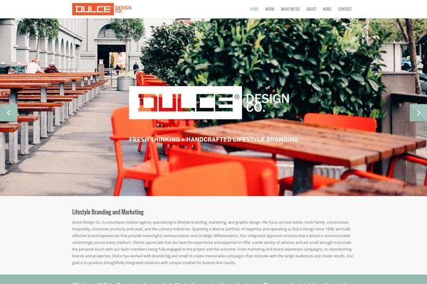 Salient theme site design template sample