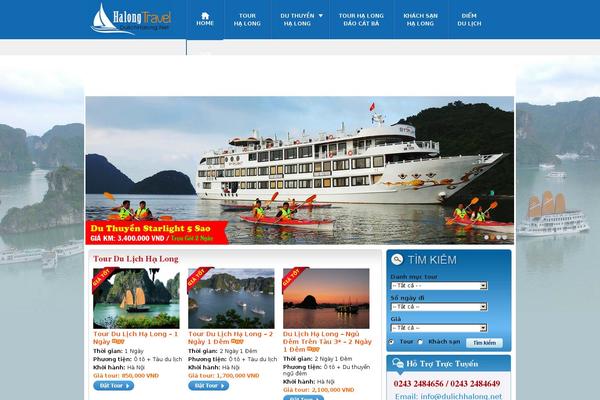 dulichhalong.net site used Halong