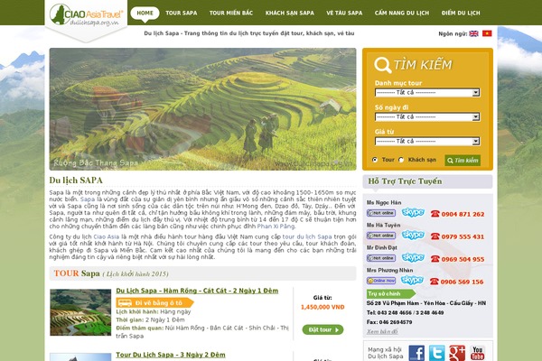 dulichsapa.org.vn site used Sapa