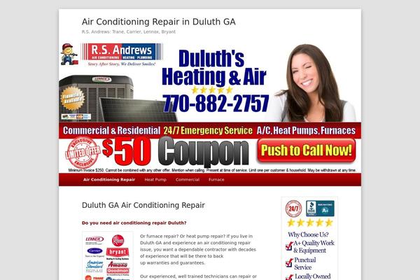 duluthairconditioning.com site used Bootville