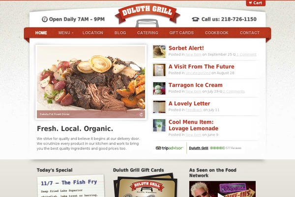 duluthgrill.com site used Duluthgrill