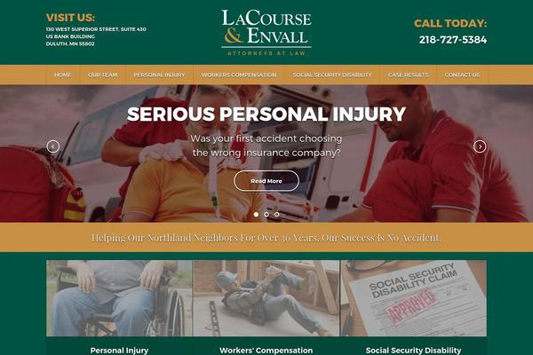 lacourse theme websites examples