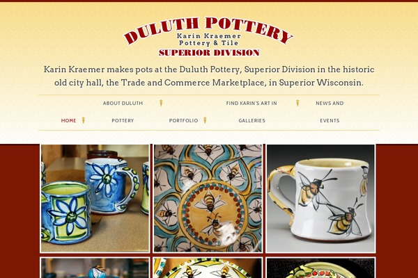 duluthpottery.com site used Redpebble