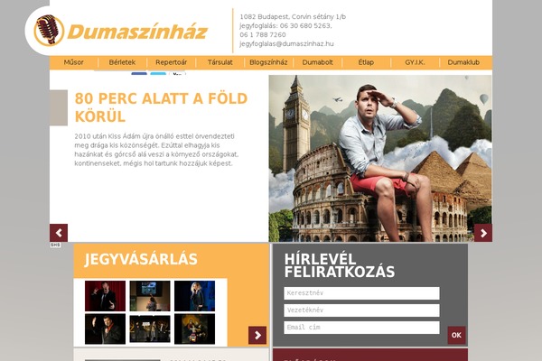 dumaszinhaz.hu site used Duma2