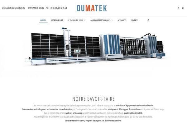 dumatek.net site used Cactus