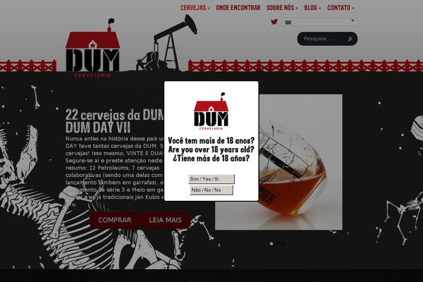 dumcervejaria.com.br site used Elegantfusion-dum