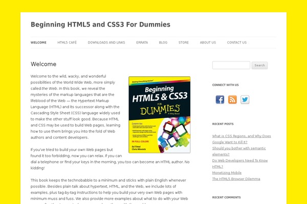 Twenty Twelve theme site design template sample