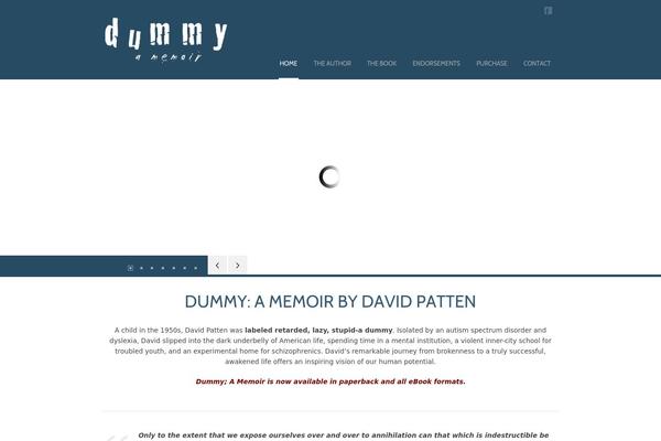 dummyamemoir.com site used Dummy
