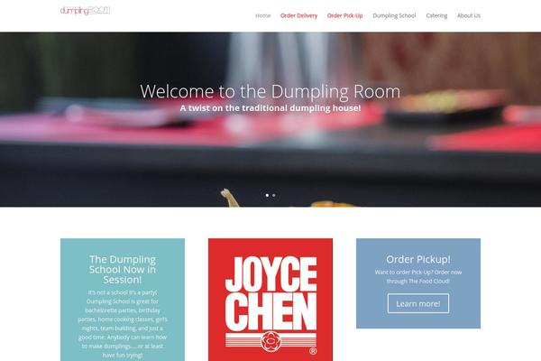 Divi theme site design template sample
