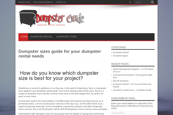 Jarida theme site design template sample