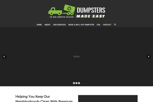 Highend theme site design template sample
