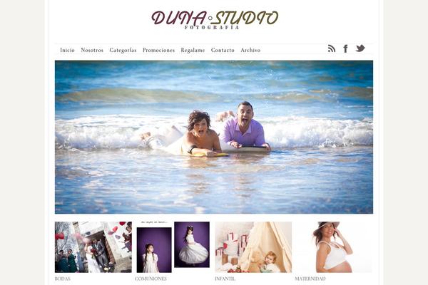 Prophoto4 theme site design template sample