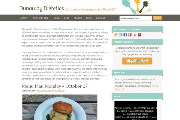 Twenty Fifteen theme site design template sample