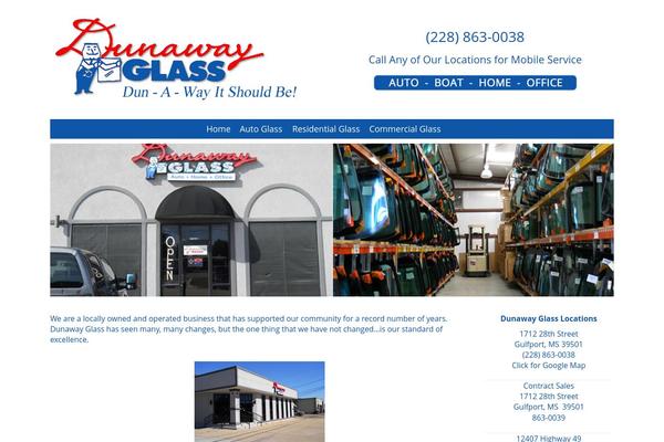 dunawayglass.com site used Ultimatum