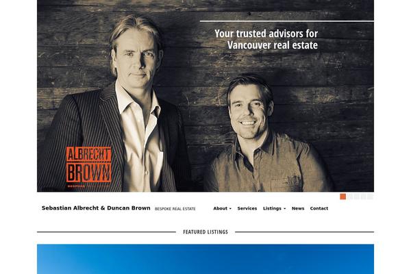 duncanbrown.ca site used Albrown