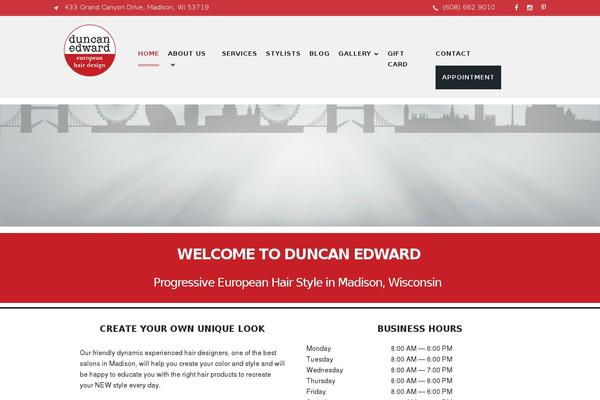 duncanedward.com site used Beautyconstruction