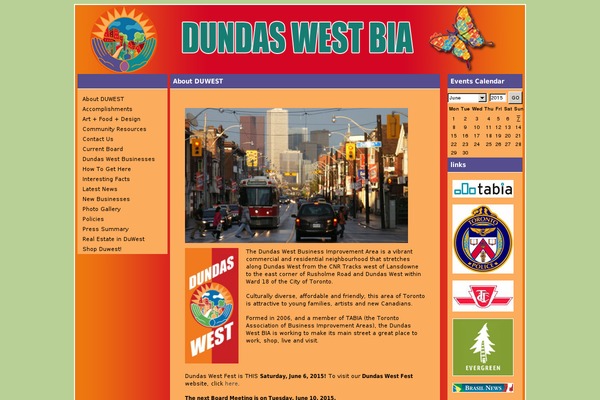 dundaswestbia.ca site used Dundas