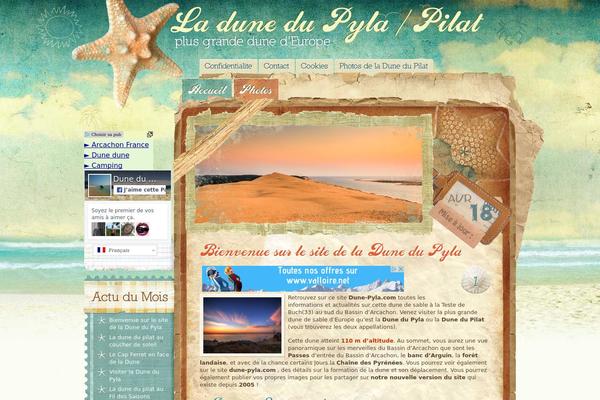 dune-pyla.com site used Sable