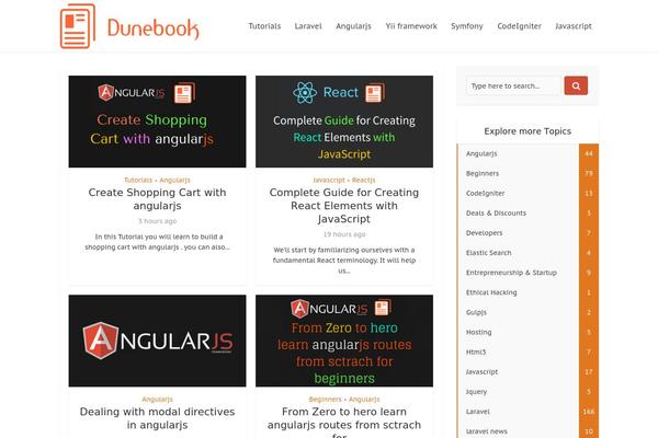 dunebook.com site used Reco