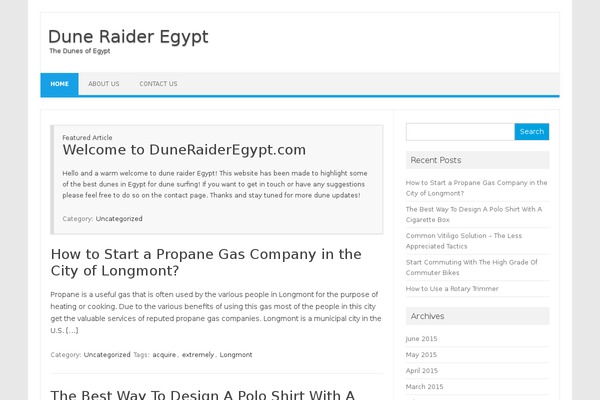 Iconic One theme site design template sample