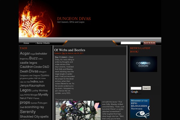 dungeon-divas.com site used Carnavara-theme