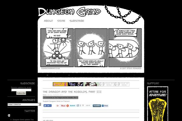 dungeongrind.co.uk site used Inkblot