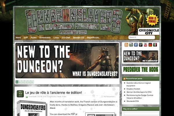 Suffusion theme site design template sample