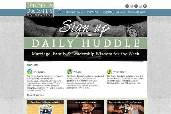 dungyfamilyfoundation.org site used Dff-theme