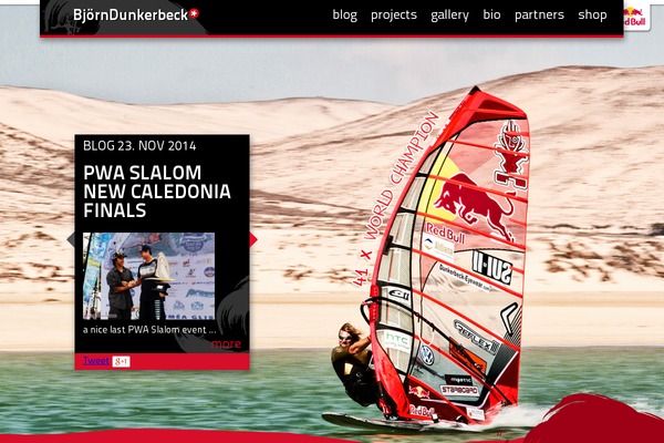 dunkerbeck.com site used Surfer
